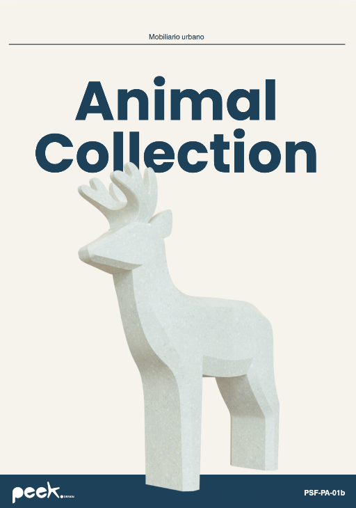 catalogo mobiliario urbano Animal Collection | peek.design