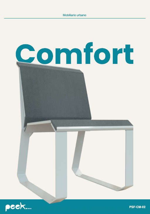 catalogo mobiliario urbano Colección Comfort | peek.design