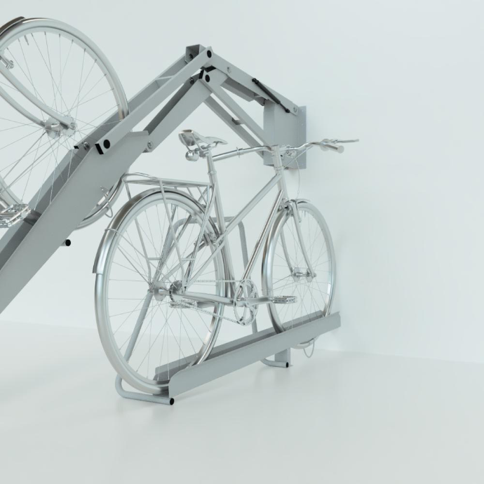 Aparcabicicletas asistido