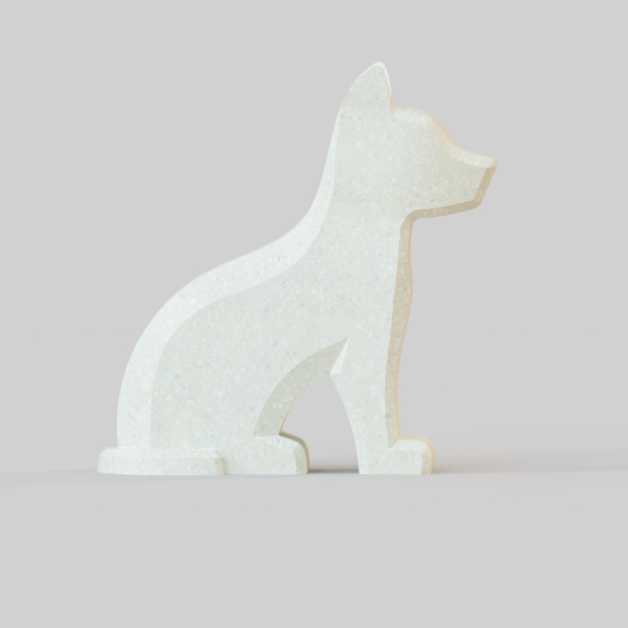 Escultura lúdica montable lobezno 