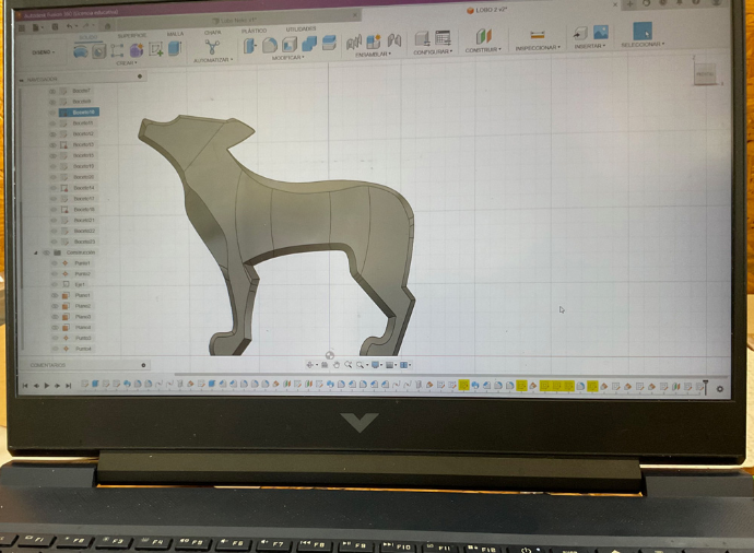 Proceso de diseño de esculturas lúdicas
