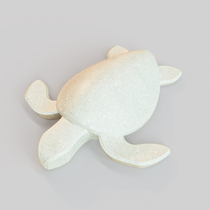 Juego infantil escultura lúdica montable tortuga