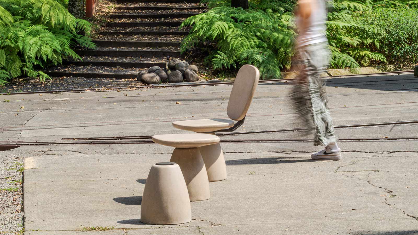 mobiliario urbano Stone Pebble