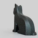 ESCULTURA LUDICA MONTABLE PSF-PA-01c LOBEZNO NEGRO VOLCANICO 8.webp