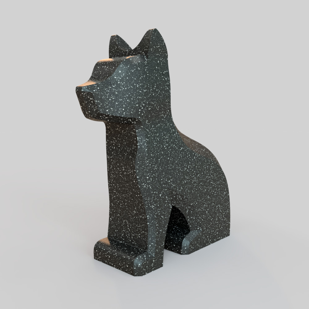 ESCULTURA LUDICA MONTABLE PSF-PA-01c LOBEZNO NEGRO VOLCANICO 1.webp
