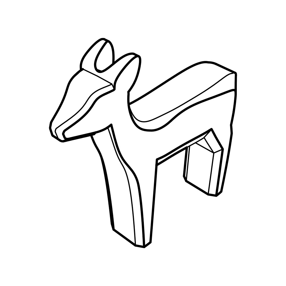 [Animal Collection] PSF-PA-01a Cervatillo de Venado Cola Blanca