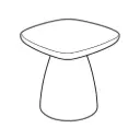 PSF-SP-01 Banco Urbano Stone Pebble