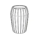 PSF-SP-07b Depósito para desechos (b) Stone Pebble