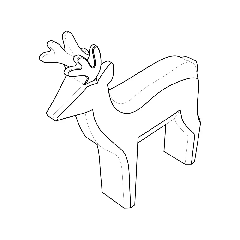 [Animal Collection] PSF-PA-01b Venado Cola Blanca