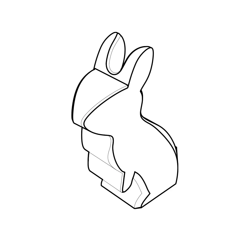 [Animal Collection] PSF-PA-01e Lebrato de Liebre Mexicana