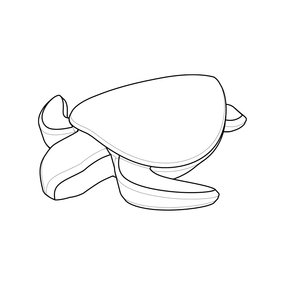 PSF-PA-01g Cría de Tortuga Caguama