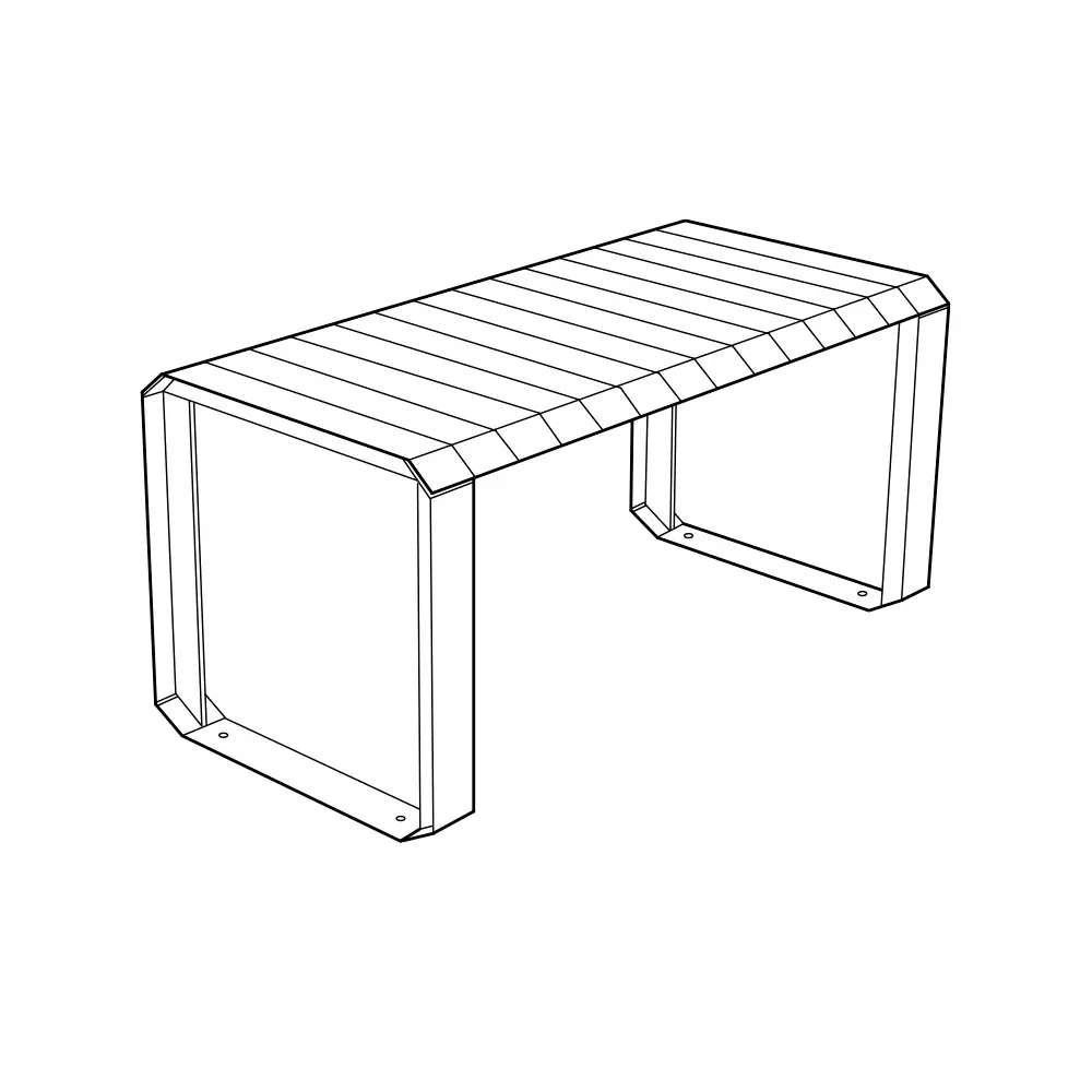 PSF-CM-16 Mesa de Picnic Comfort 