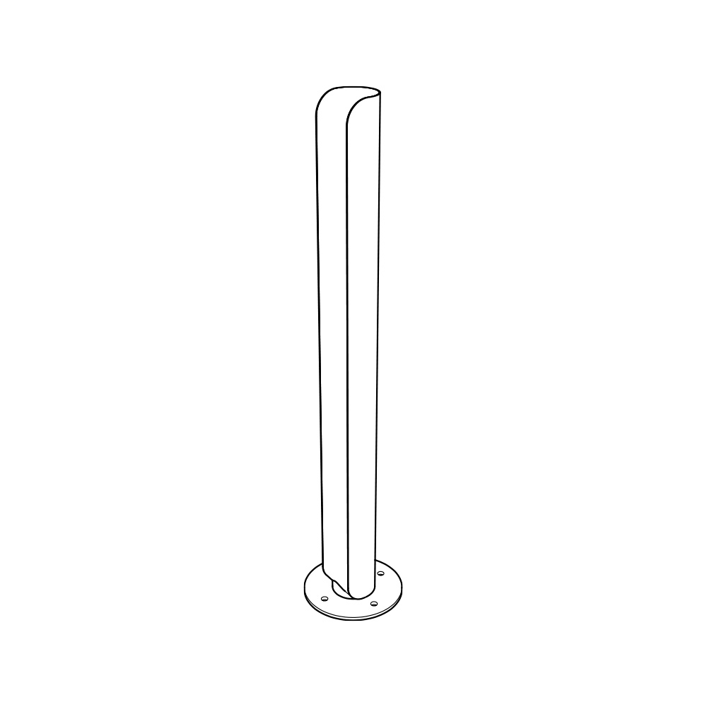 PSF-PL-05a Bolardo alto Pill