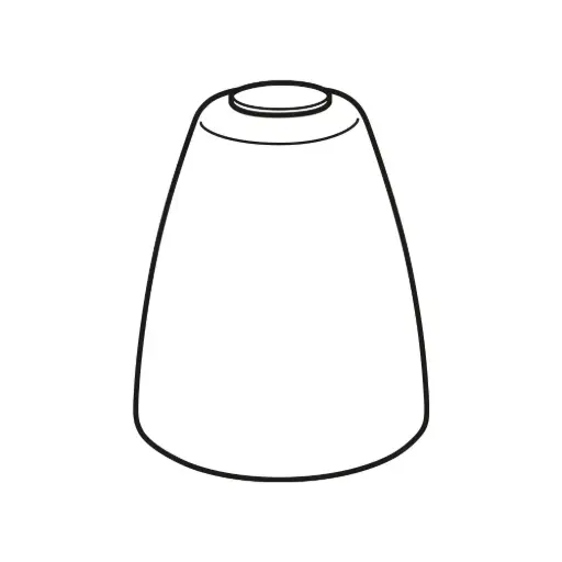 PSF-SP-05a Bolardo bajo Stone Pebble